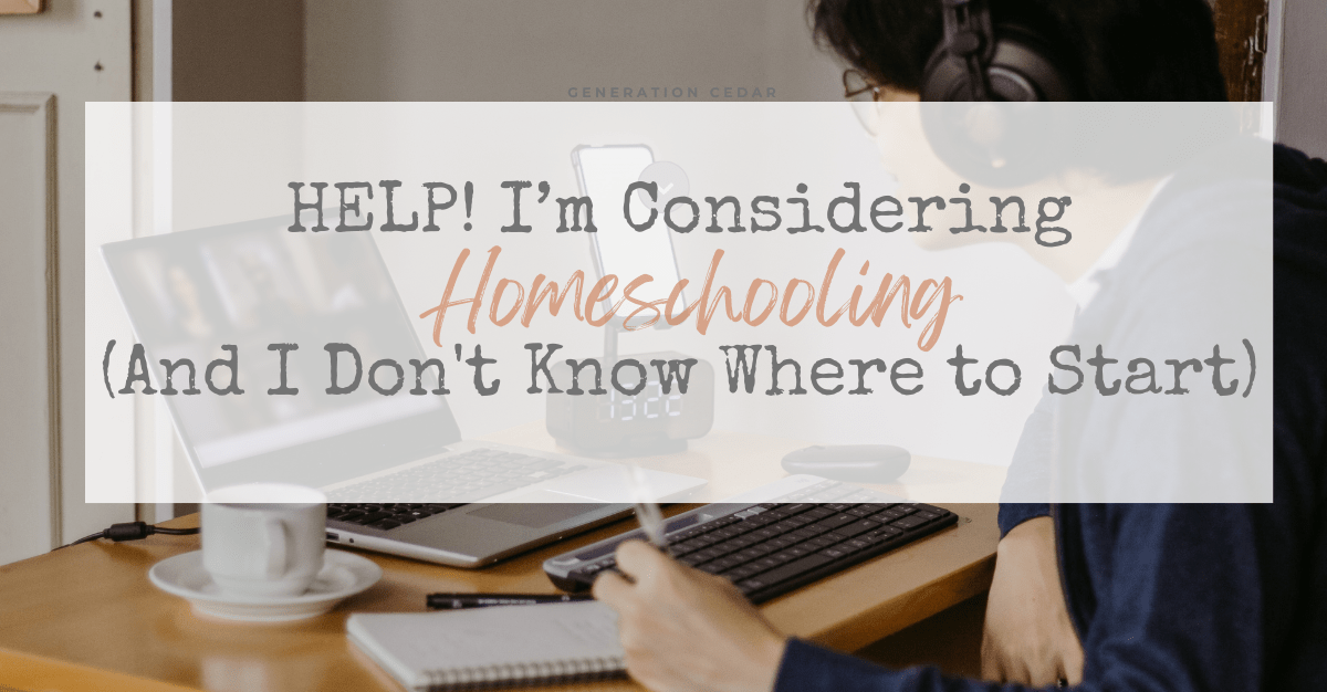 HELP! I’m Considering Homeschooling (And I Don’t Know Where to Start-Best Homeschool Curriculum)